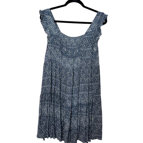 Millibon Women’s Dress Size Large Boho Flowy Long Sleeve Casual Chic Soft - Picture 1 of 4